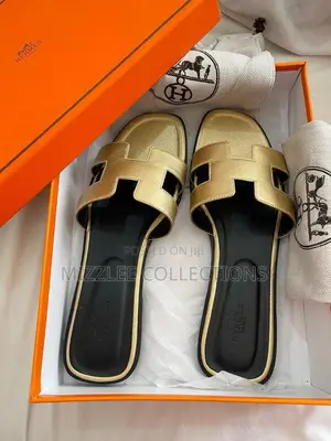 Beautiful Ladies Hermes Slippers