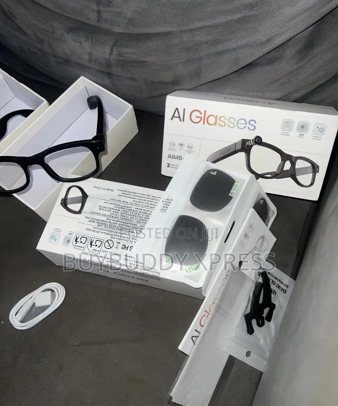 Original Ai Aimb-g2 Glasses Inbuilt Chatgpt(Video Photo)