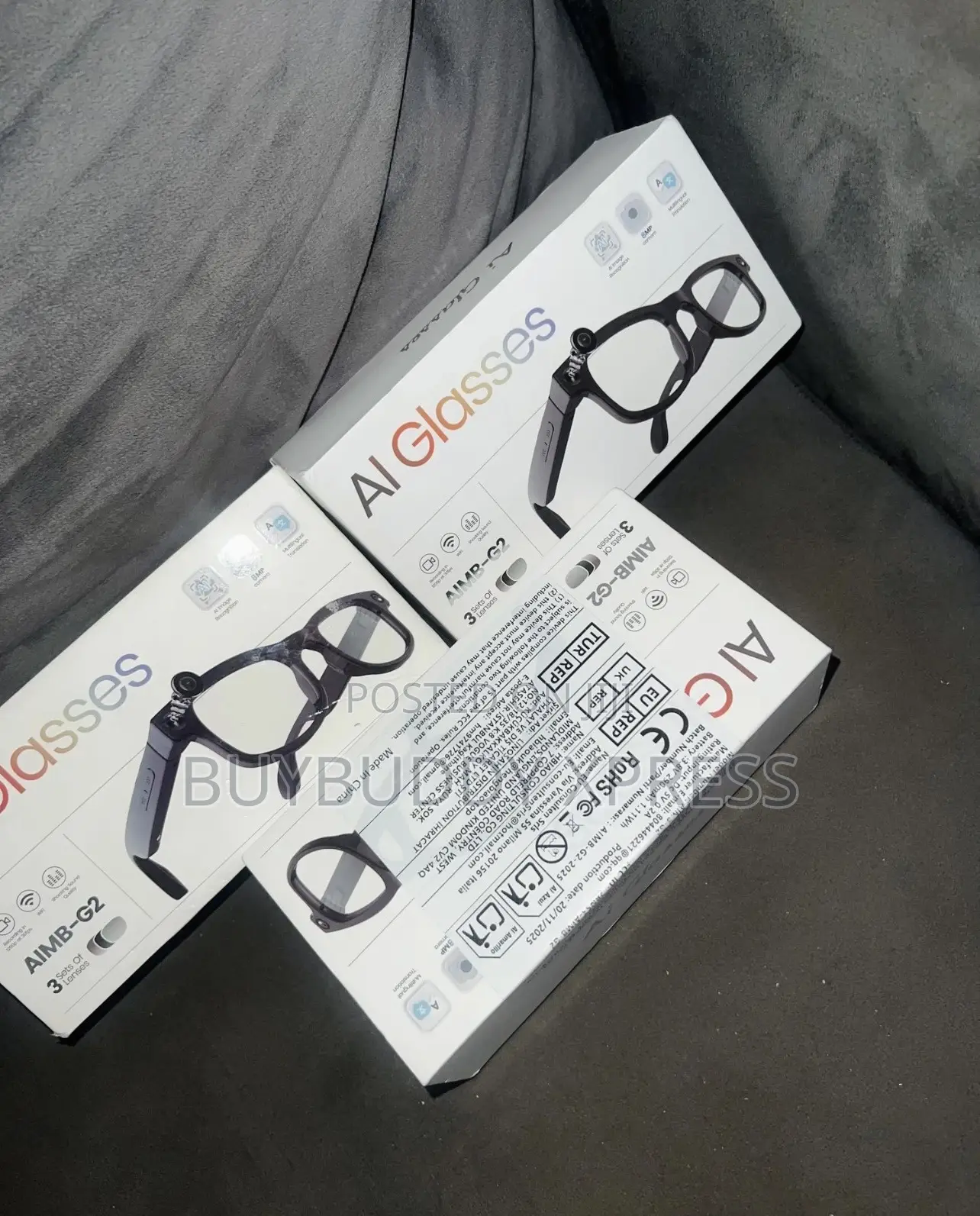 Original Ai Aimb-g2 Glasses Inbuilt Chatgpt(Video Photo)