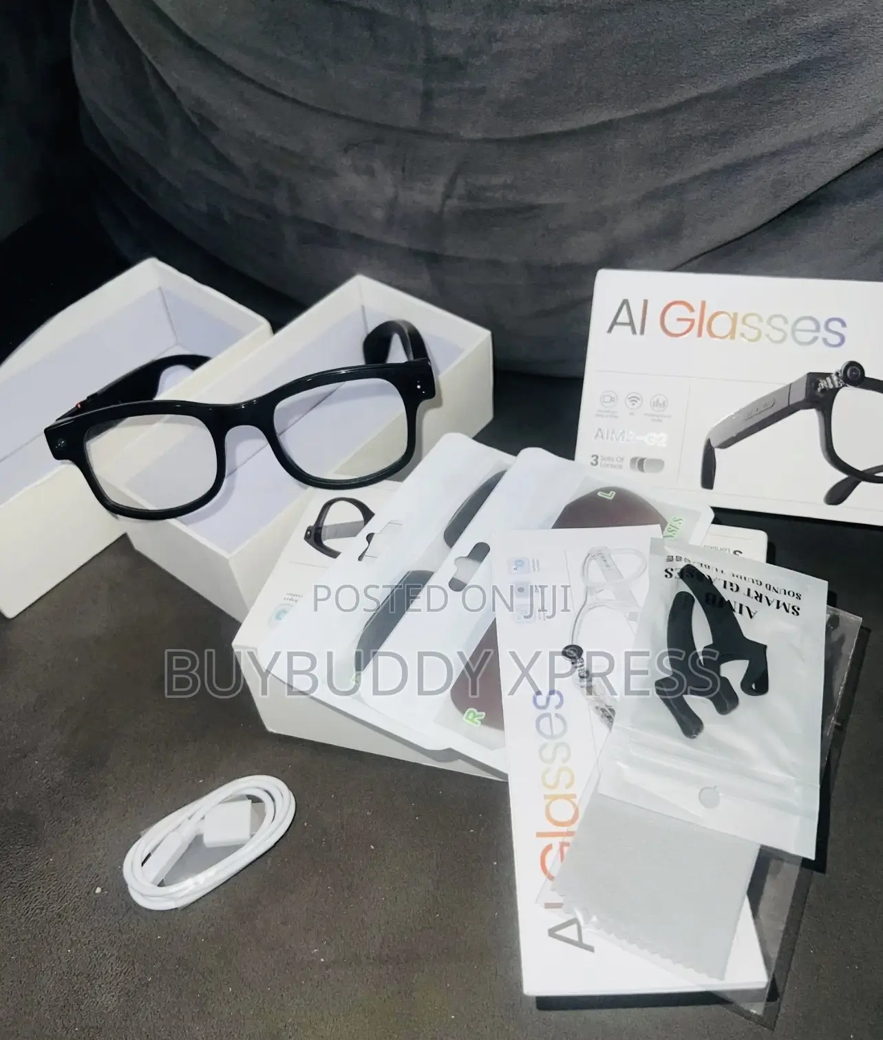 Original Ai Aimb-g2 Glasses Inbuilt Chatgpt(Video Photo)