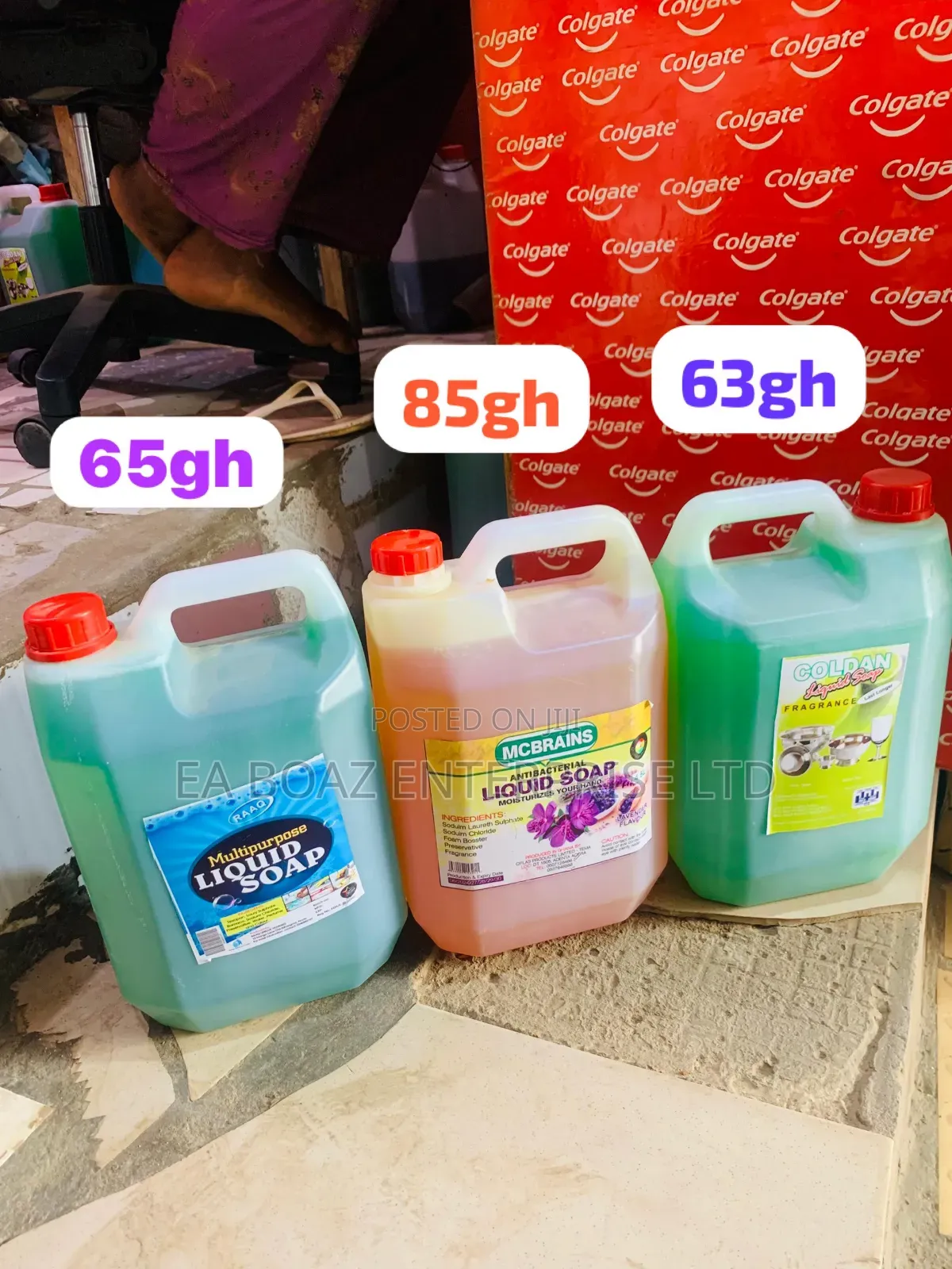 Multipurpose Liquid Soap for Hands and Dish 4.5l