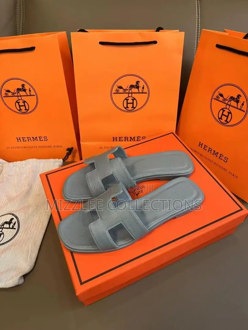 Beautiful Ladies Hermes Slippers
