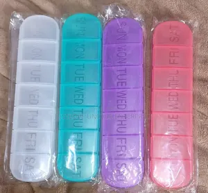 Weekly Pill Organizer For Medication Schedules