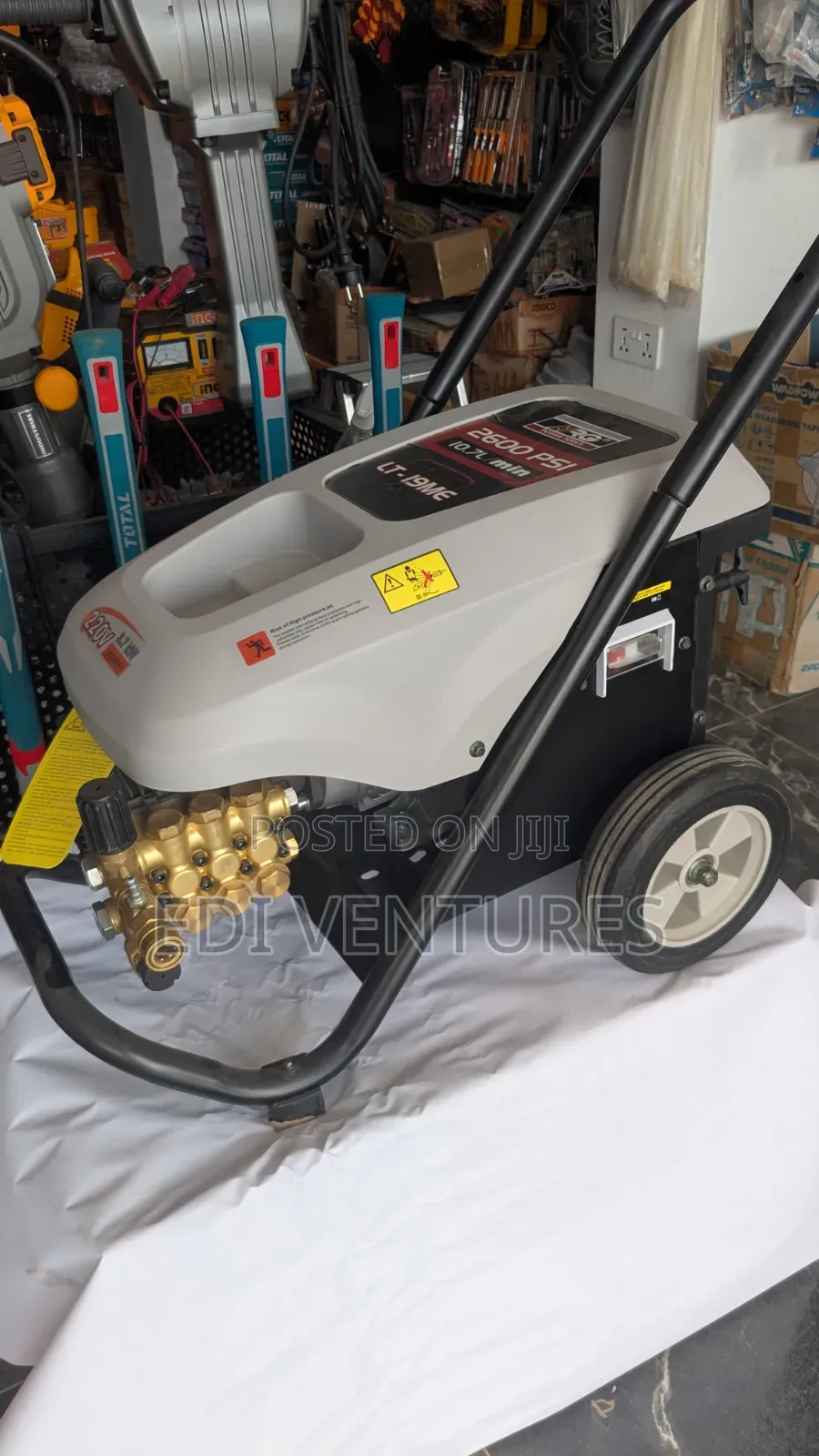 NRG Electric Hogh Pressure Washer 3.7kw 180 Bar 220v