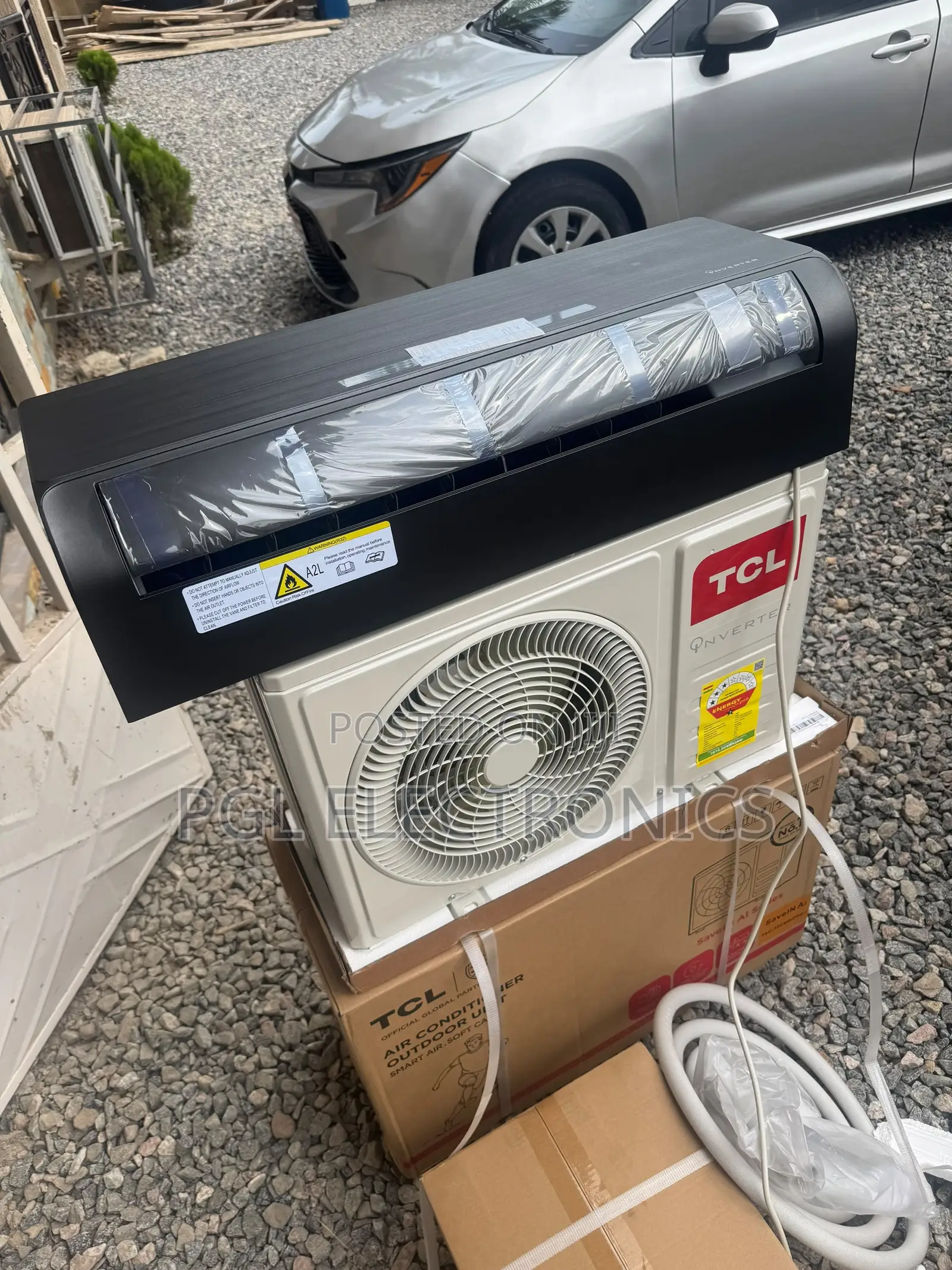 TCL 1.5hp | 2.0hp | 2.5hp Split Inverter 3 Star Energy Saving Black Ac