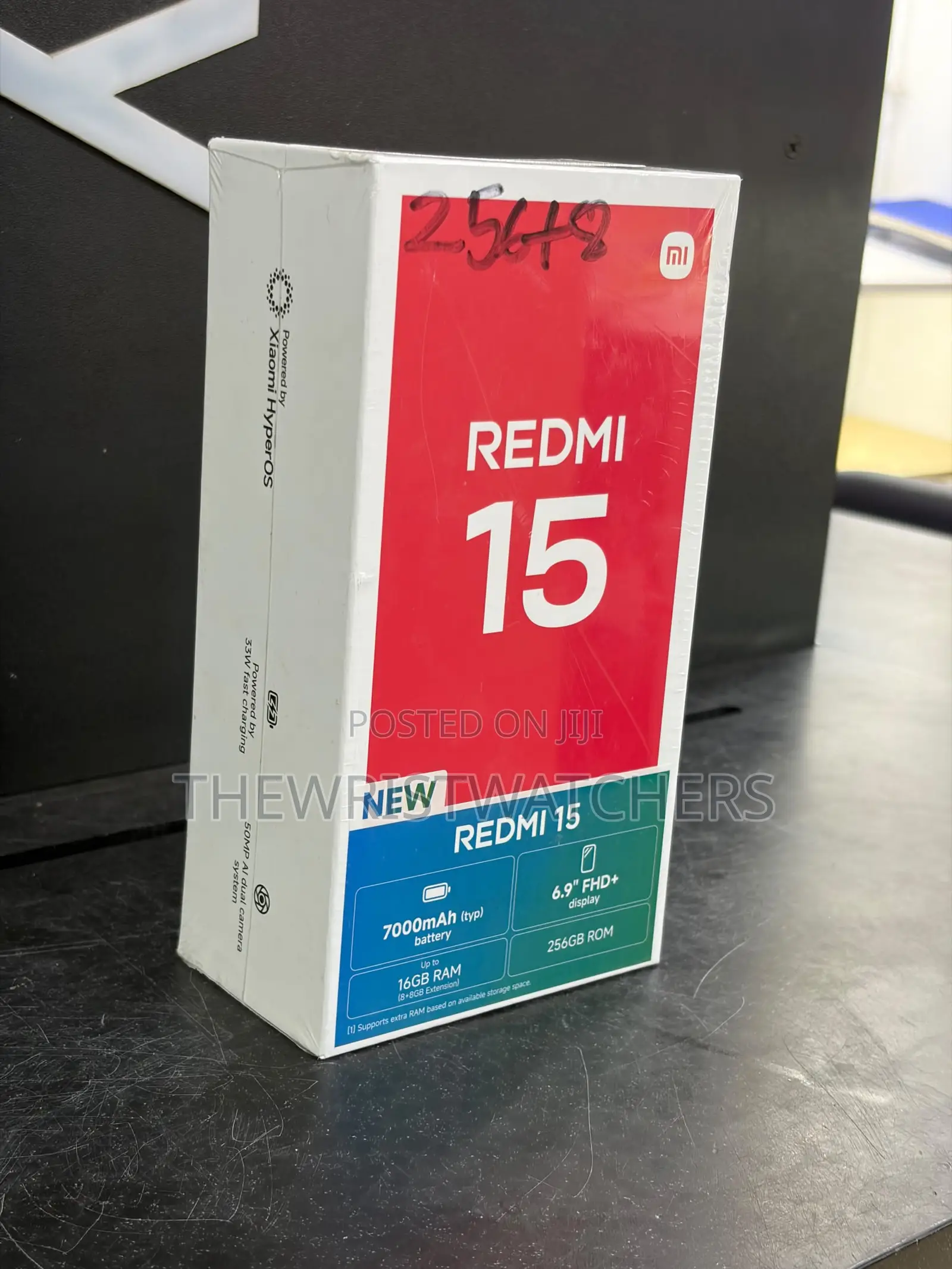 New Xiaomi Redmi 15 256 GB Black