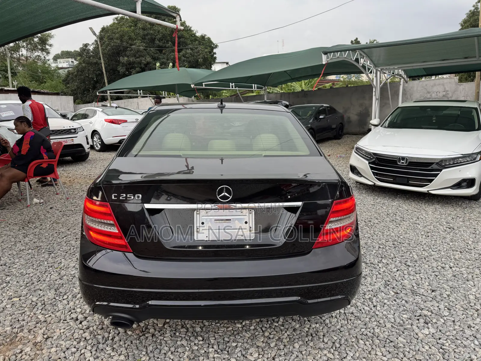 Mercedes-Benz C250 2012 Black