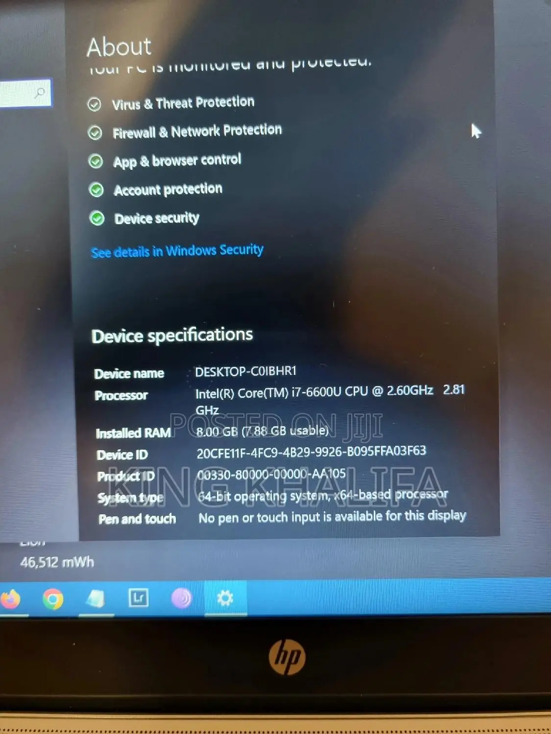 Laptop HP EliteBook 840 G3 8GB Intel Core i7 SSD 256GB
