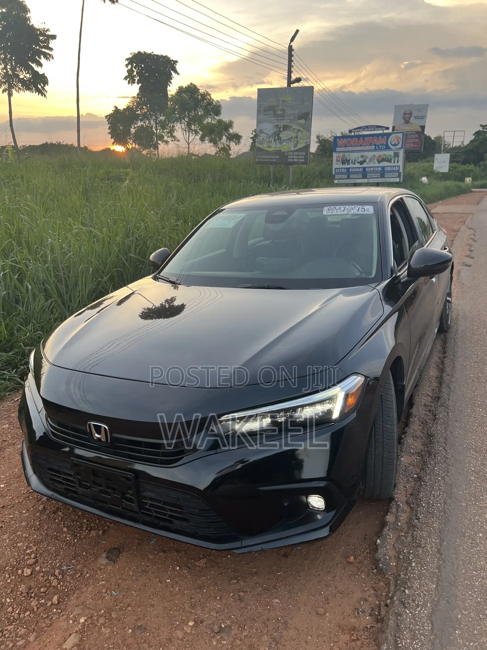Honda Civic Touring CVT 2023 Black
