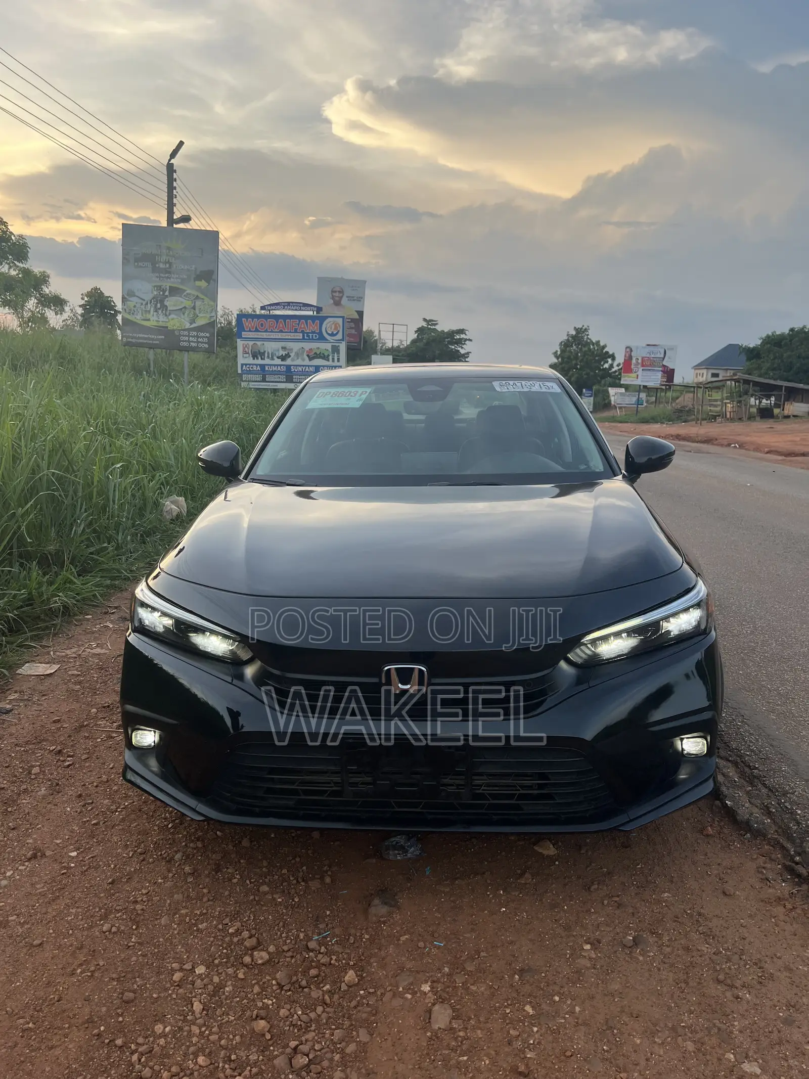 Honda Civic Touring CVT 2023 Black