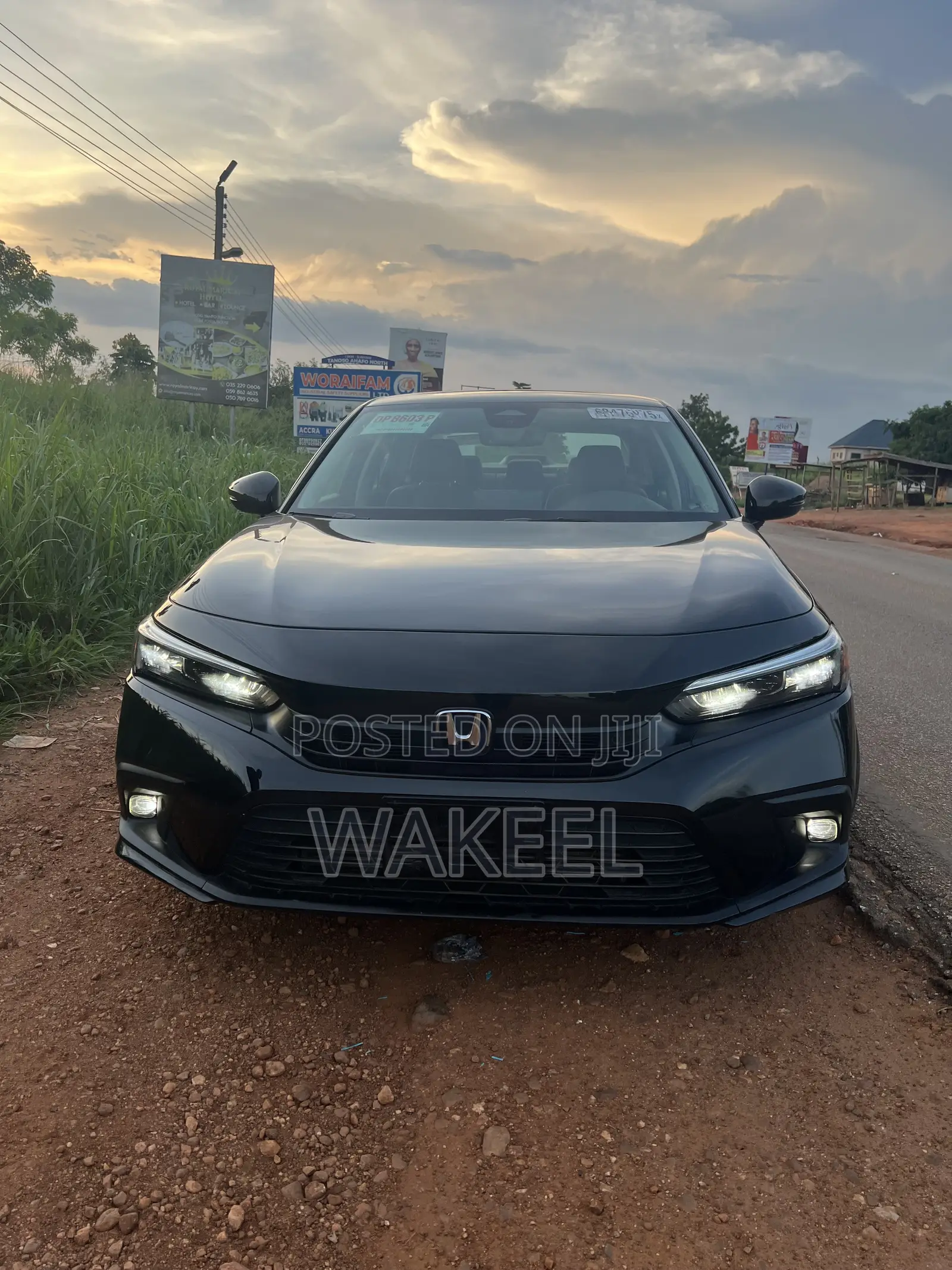 Honda Civic Touring CVT 2023 Black