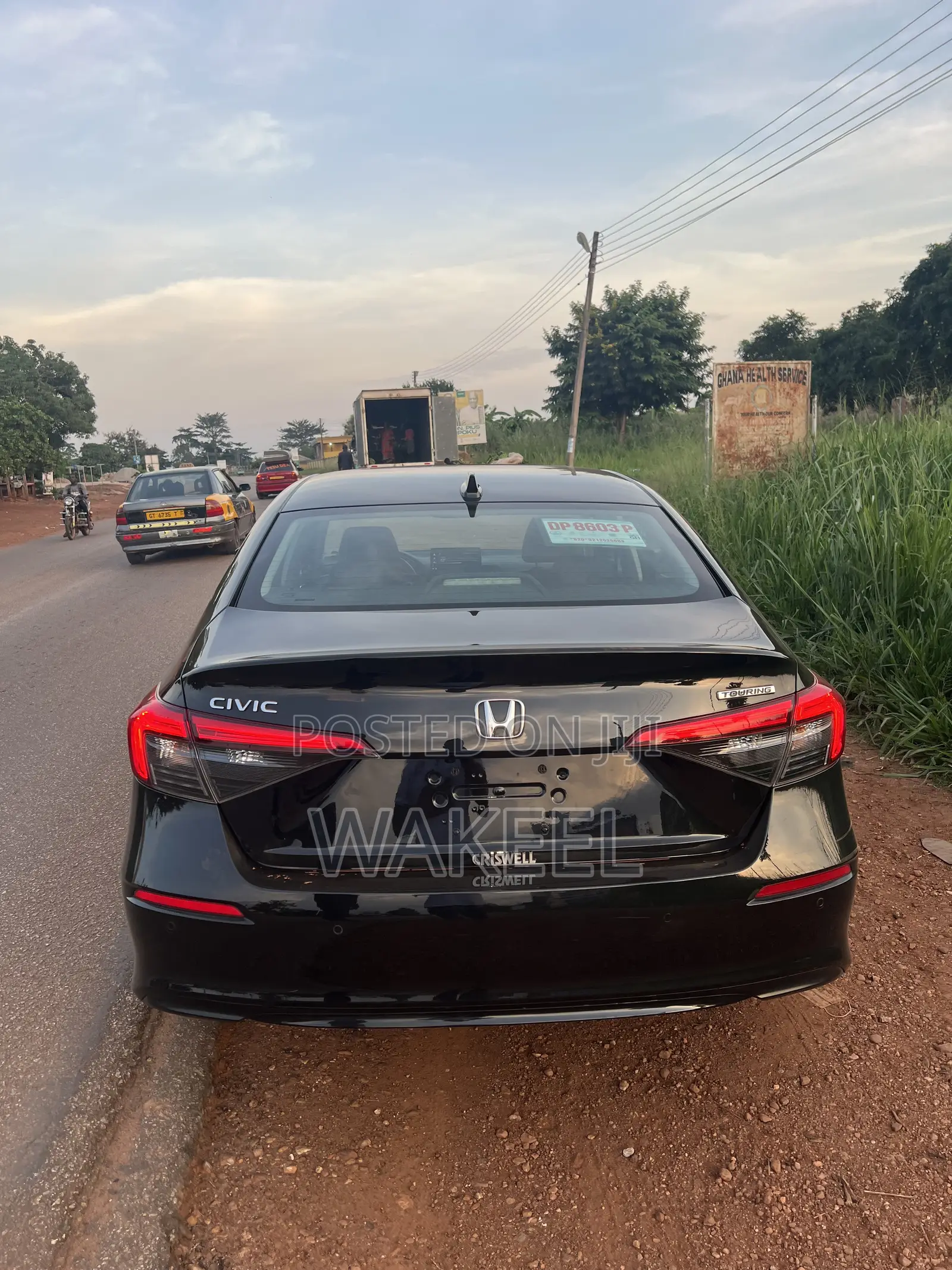Honda Civic Touring CVT 2023 Black