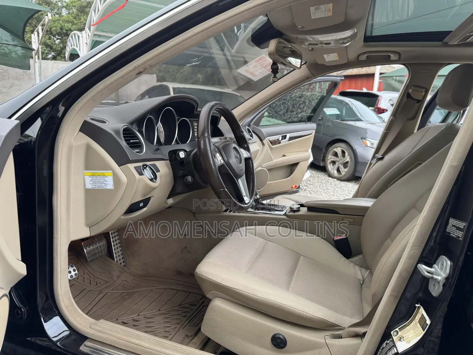 Mercedes-Benz C250 2012 Black