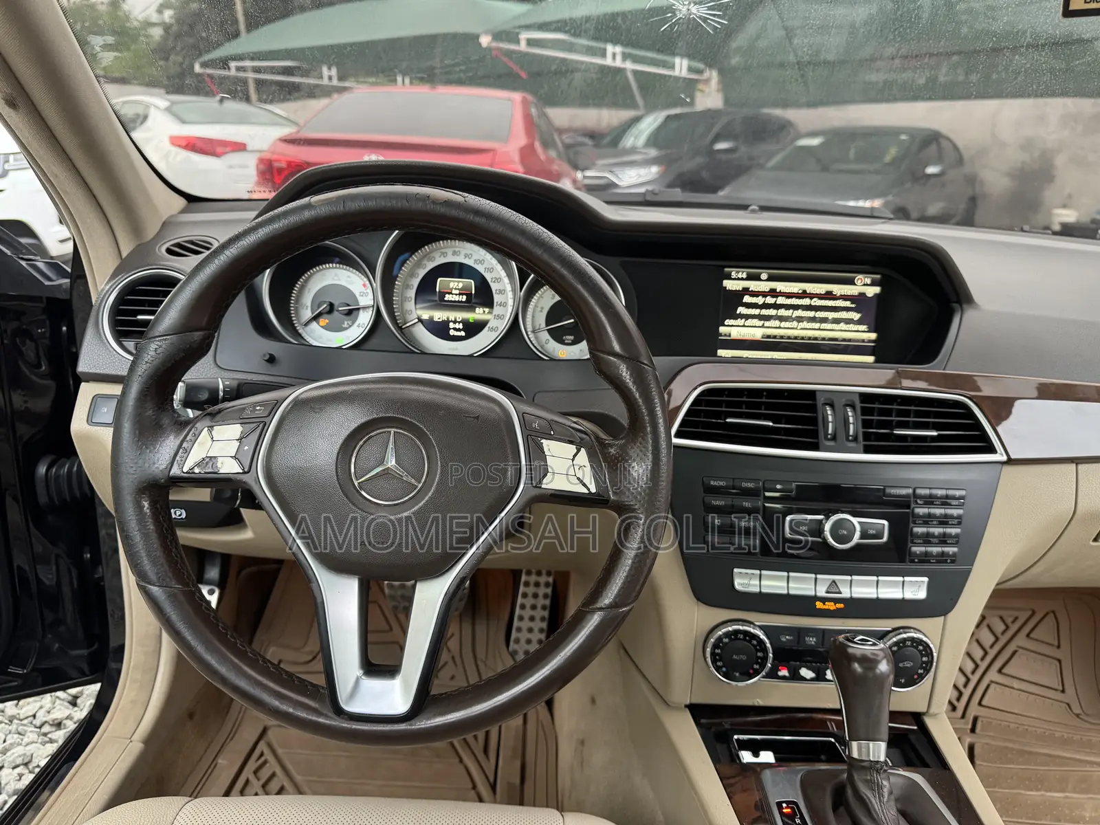 Mercedes-Benz C250 2012 Black