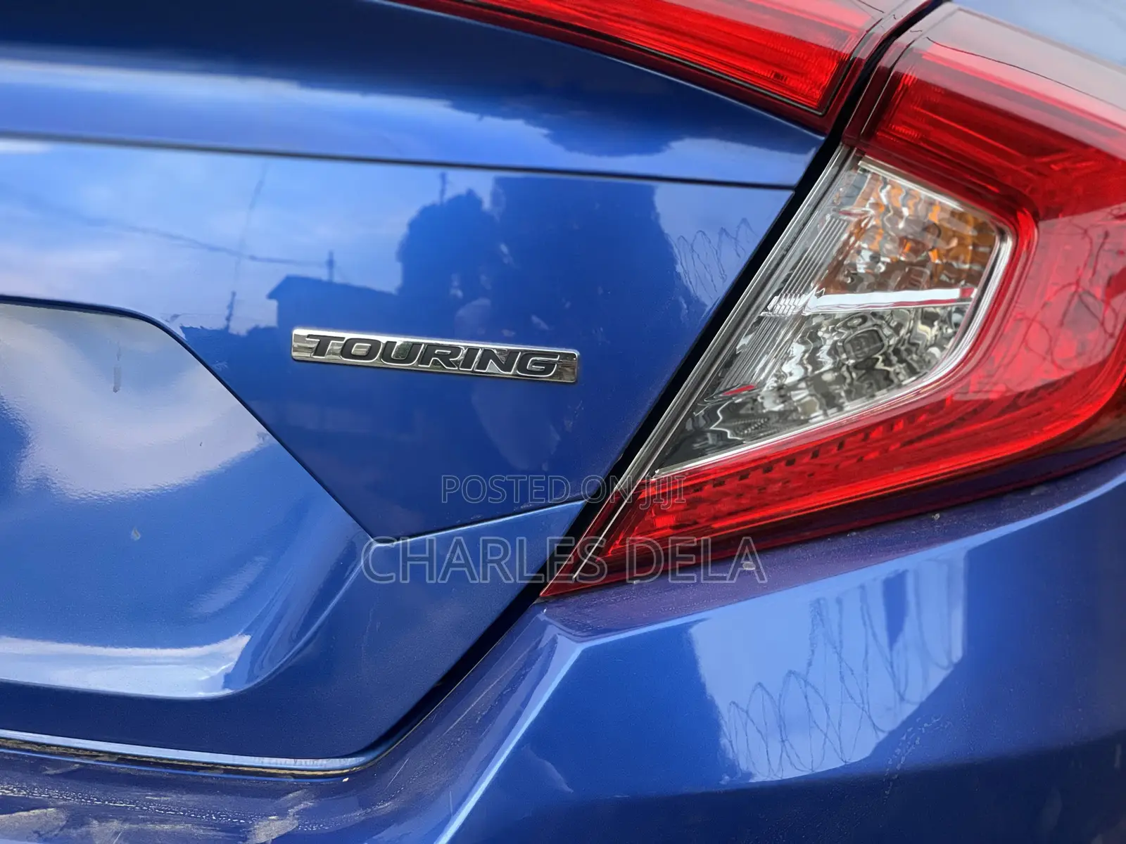 Honda Civic Touring 4dr Sedan (1.5L 4cyl) 2017 Blue