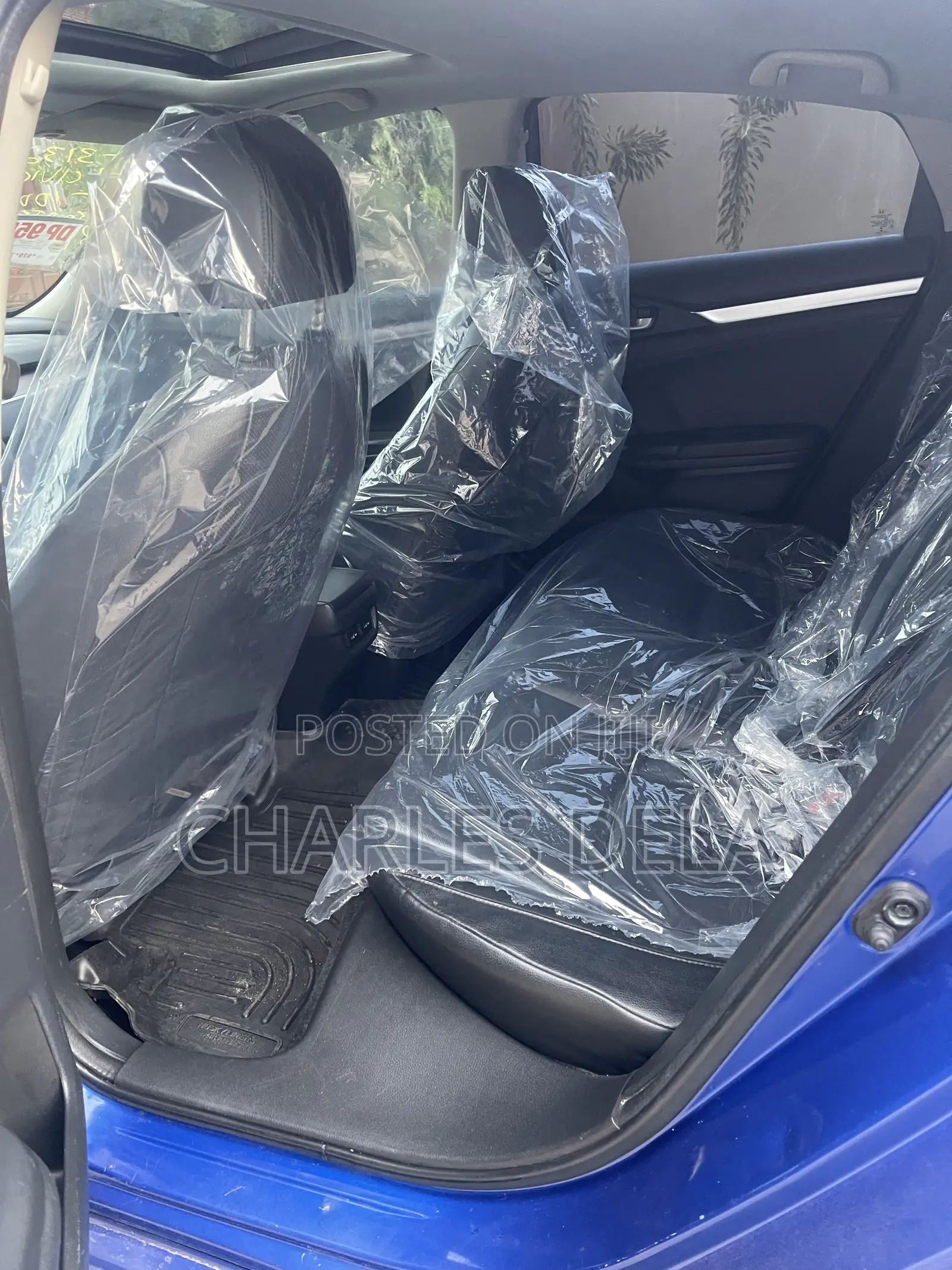 Honda Civic Touring 4dr Sedan (1.5L 4cyl) 2017 Blue