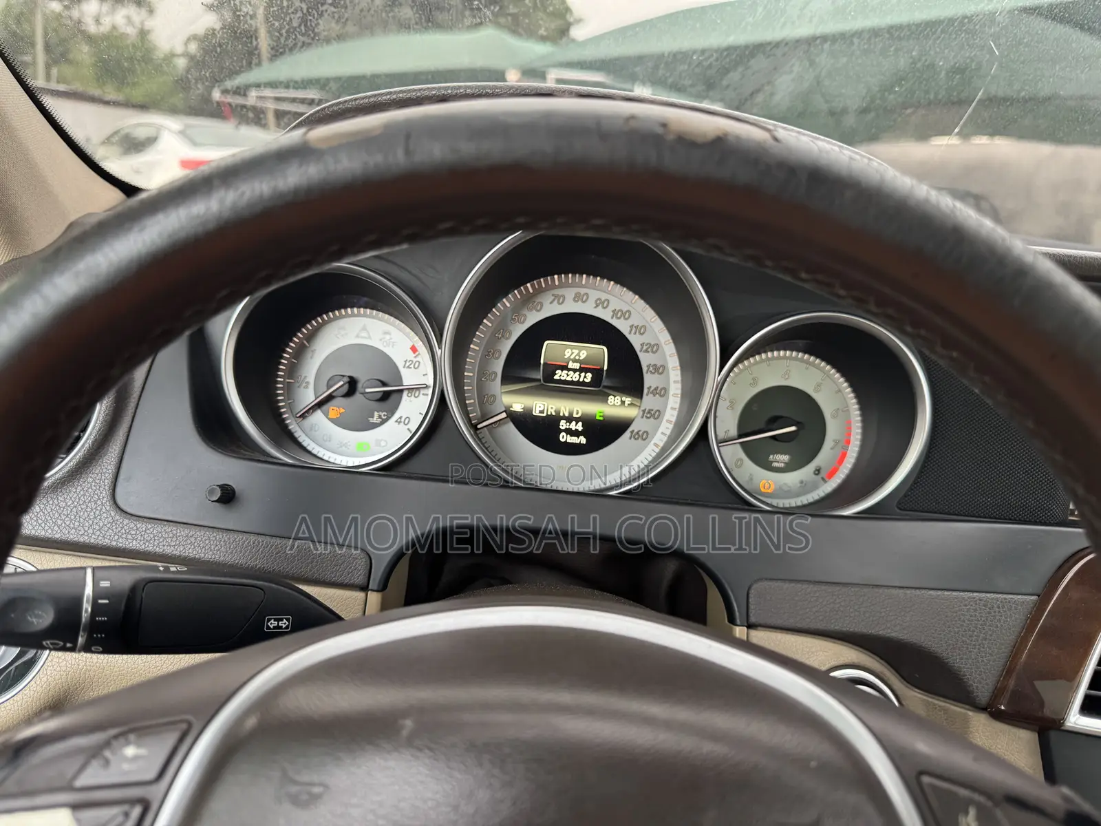 Mercedes-Benz C250 2012 Black