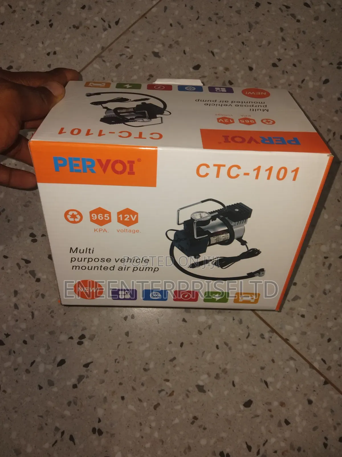 Multi Purpose Vehicle Mounted Air Pump