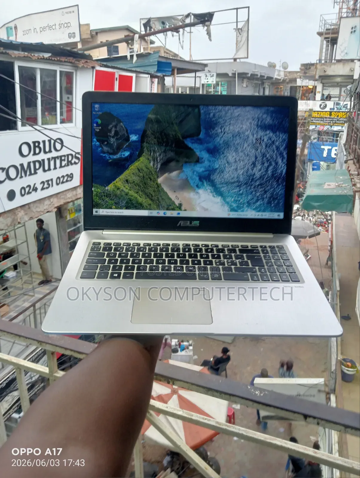 Laptop Asus VivoBook Pro 15 N580VD 16GB Intel Core i7 SSD 512GB