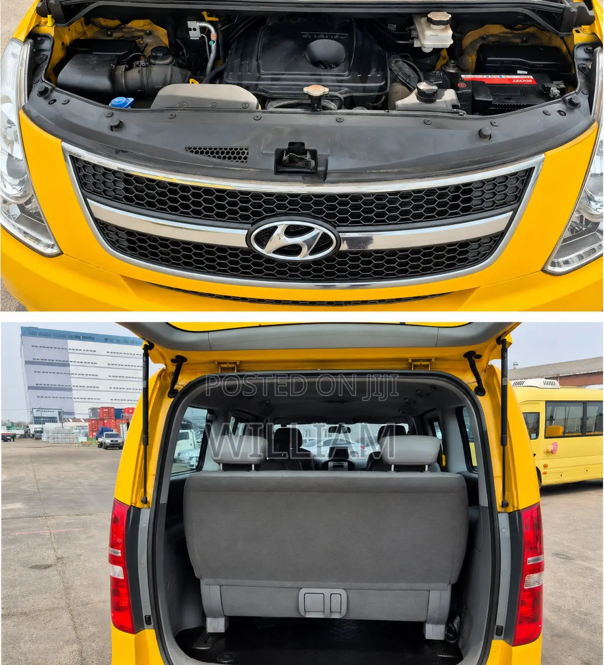 Hyundai Starex 2015 Yellow