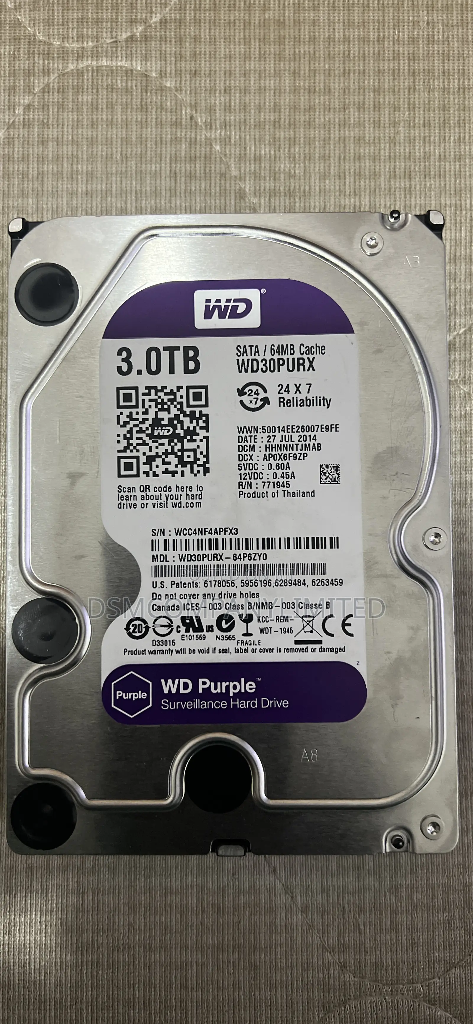 3tb Surveillance Hard Drive