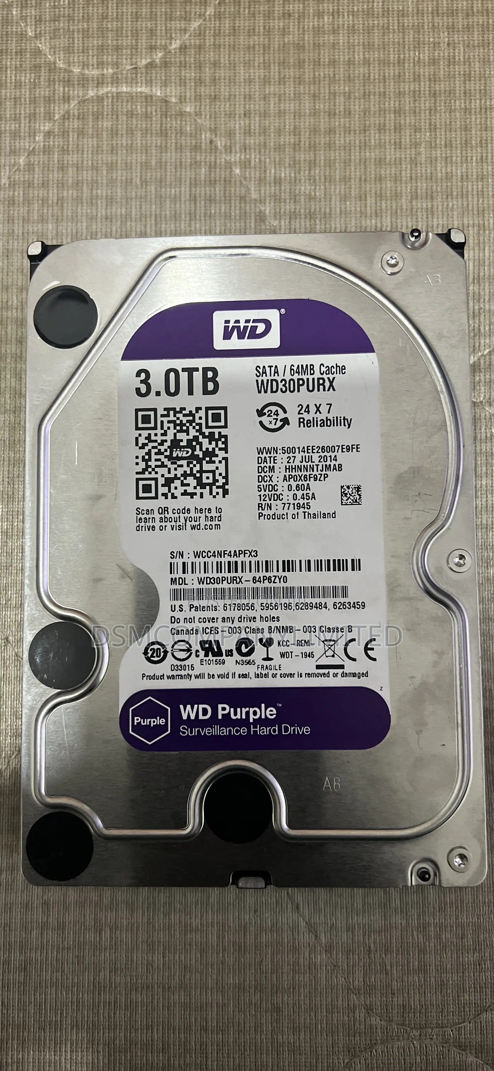 3tb Surveillance Hard Drive