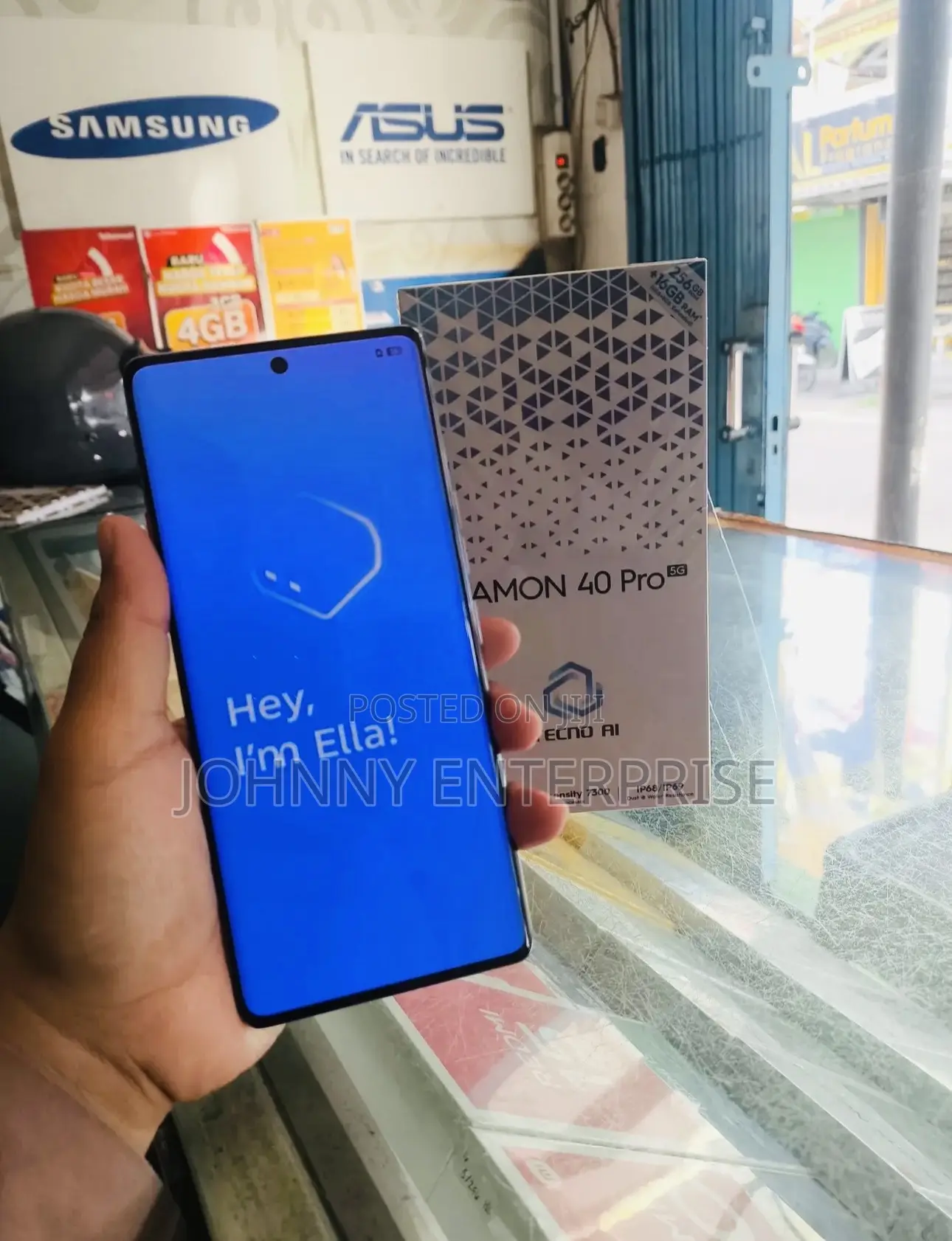 New Tecno Camon 40 Pro 5G 256 GB Gray