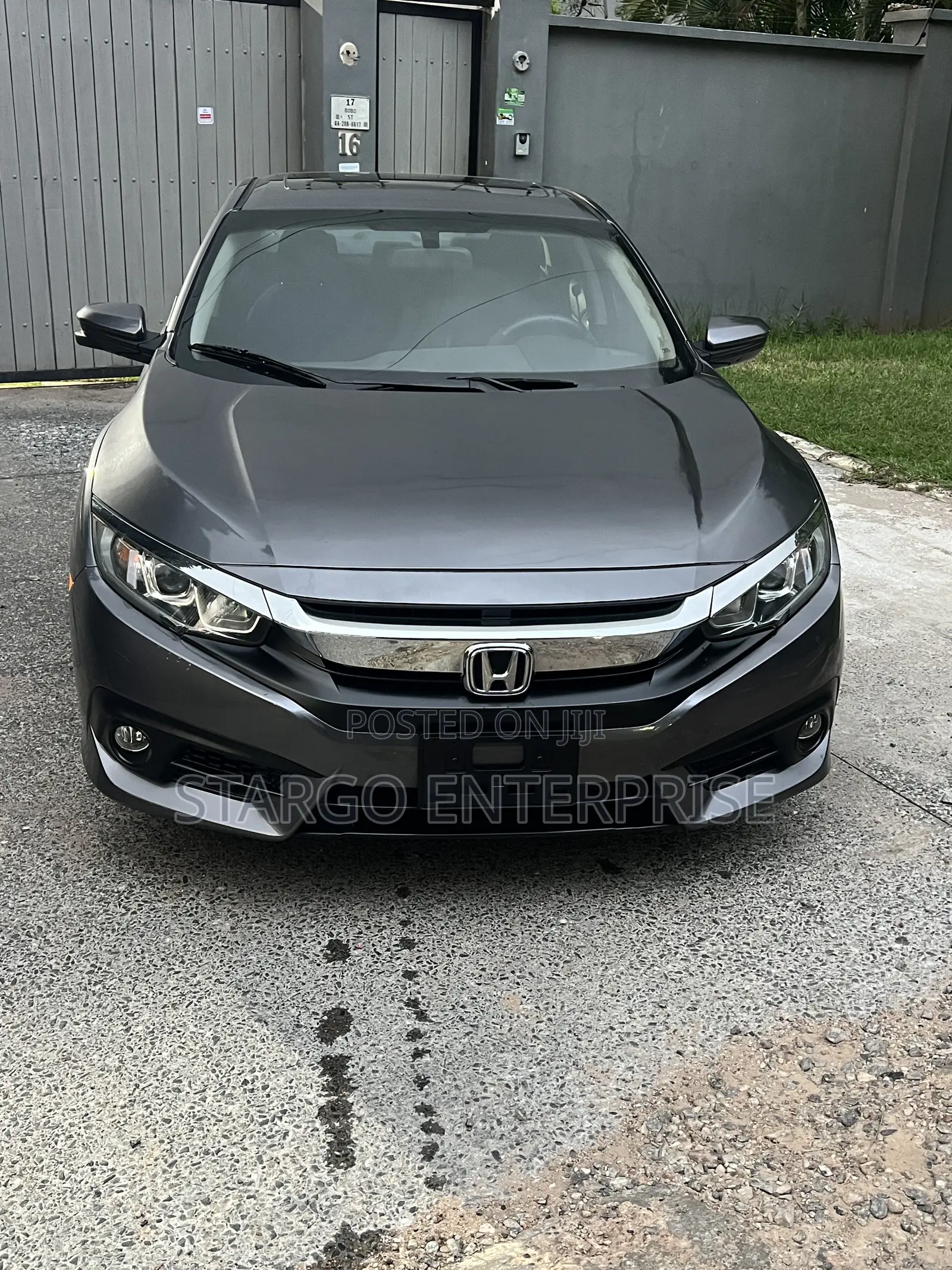 Honda Civic EX 4dr Sedan (2.0L 4cyl) 2017 Gray