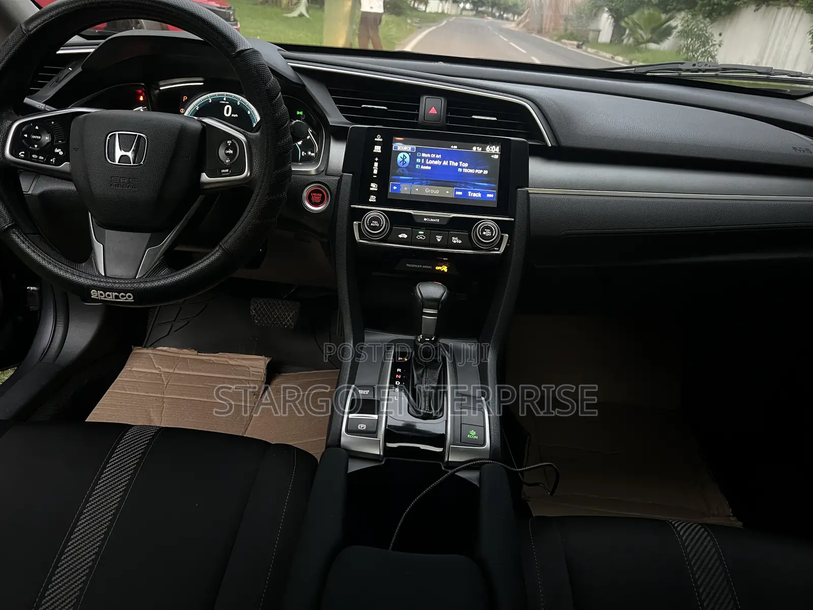 Honda Civic EX 4dr Sedan (2.0L 4cyl) 2017 Gray
