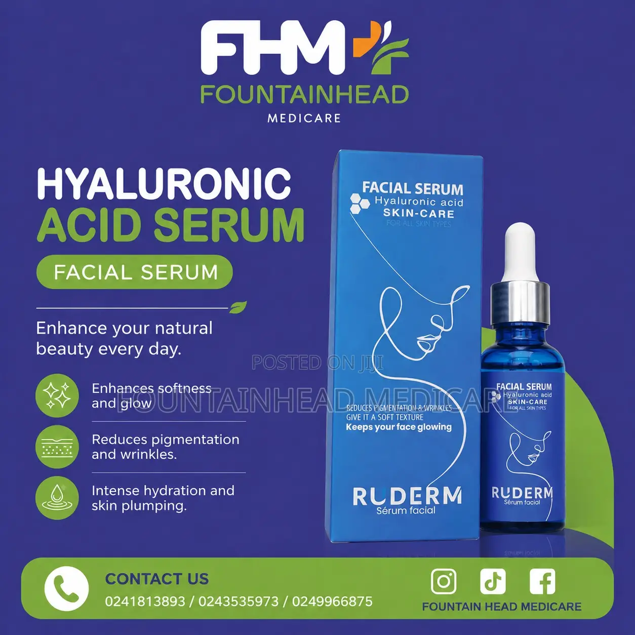 Facial Serum Ruderm