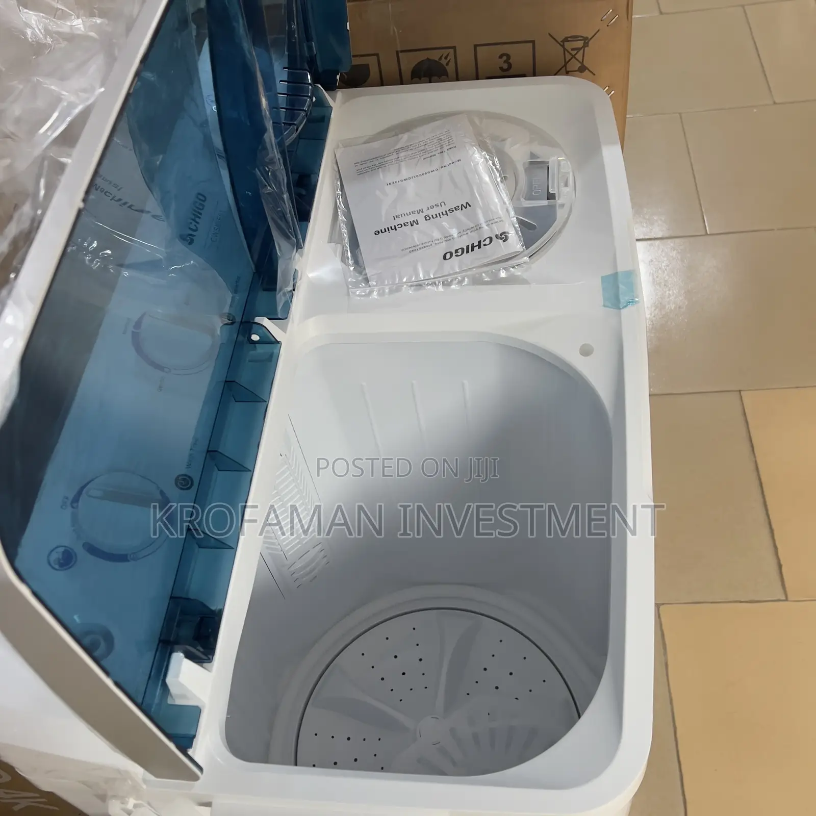 Chigo 8kg Twin Tub Washing Machine
