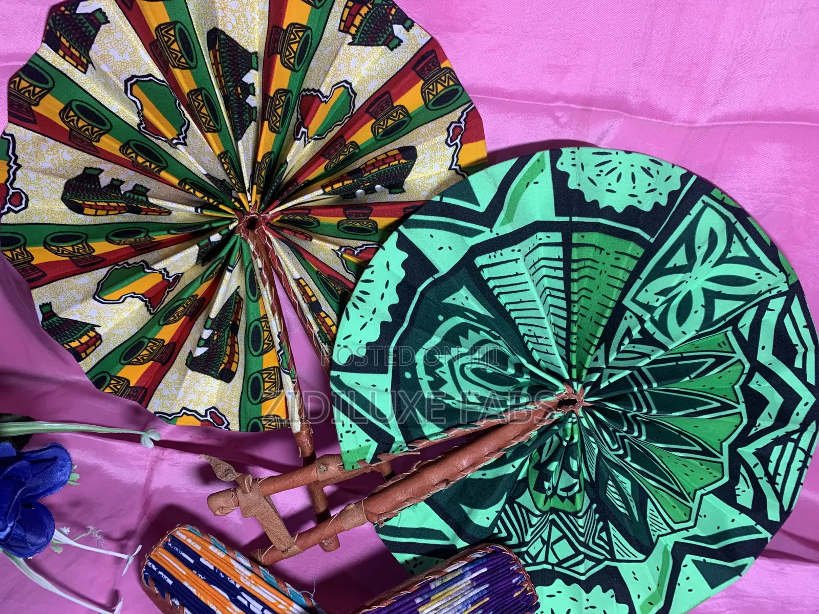 Ankara Hand Fans