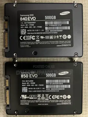 500gb SSD Samsung Harddrive