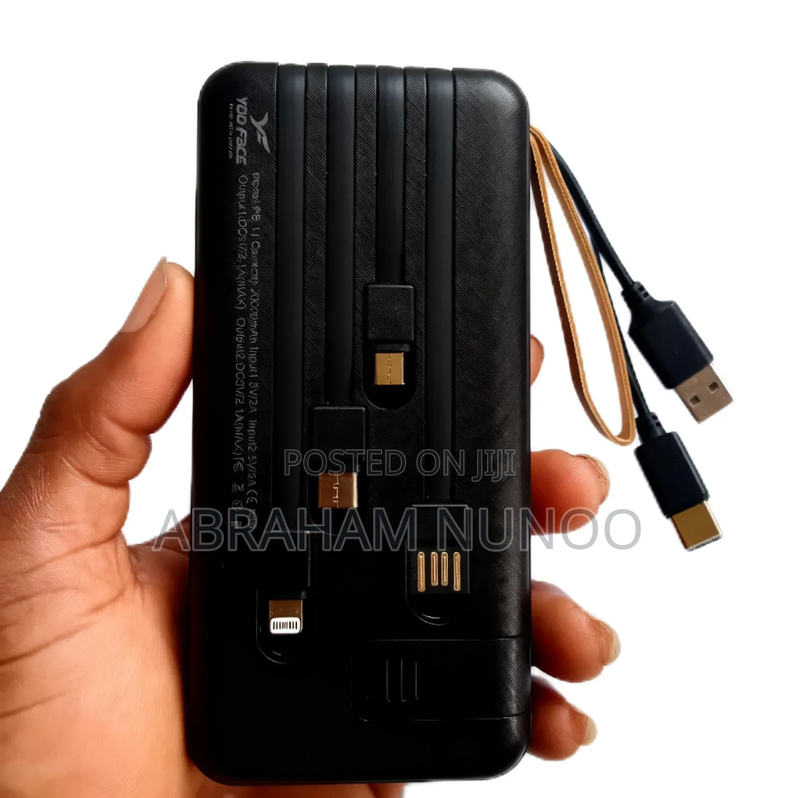 Yoo Face 20000mah Power Bank Fast Charging Portable Charger