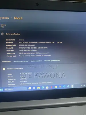 Laptop Lenovo Ideapad 3 8GB AMD Ryzen 5 SSD 256GB