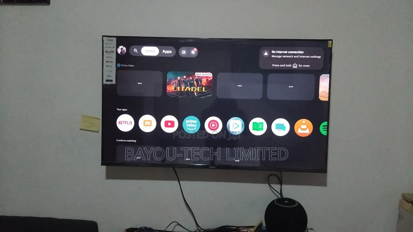 Amcon Qled 50 Inch Smart Tv for Sale