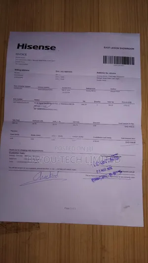 Amcon Qled 50 Inch Smart Tv for Sale