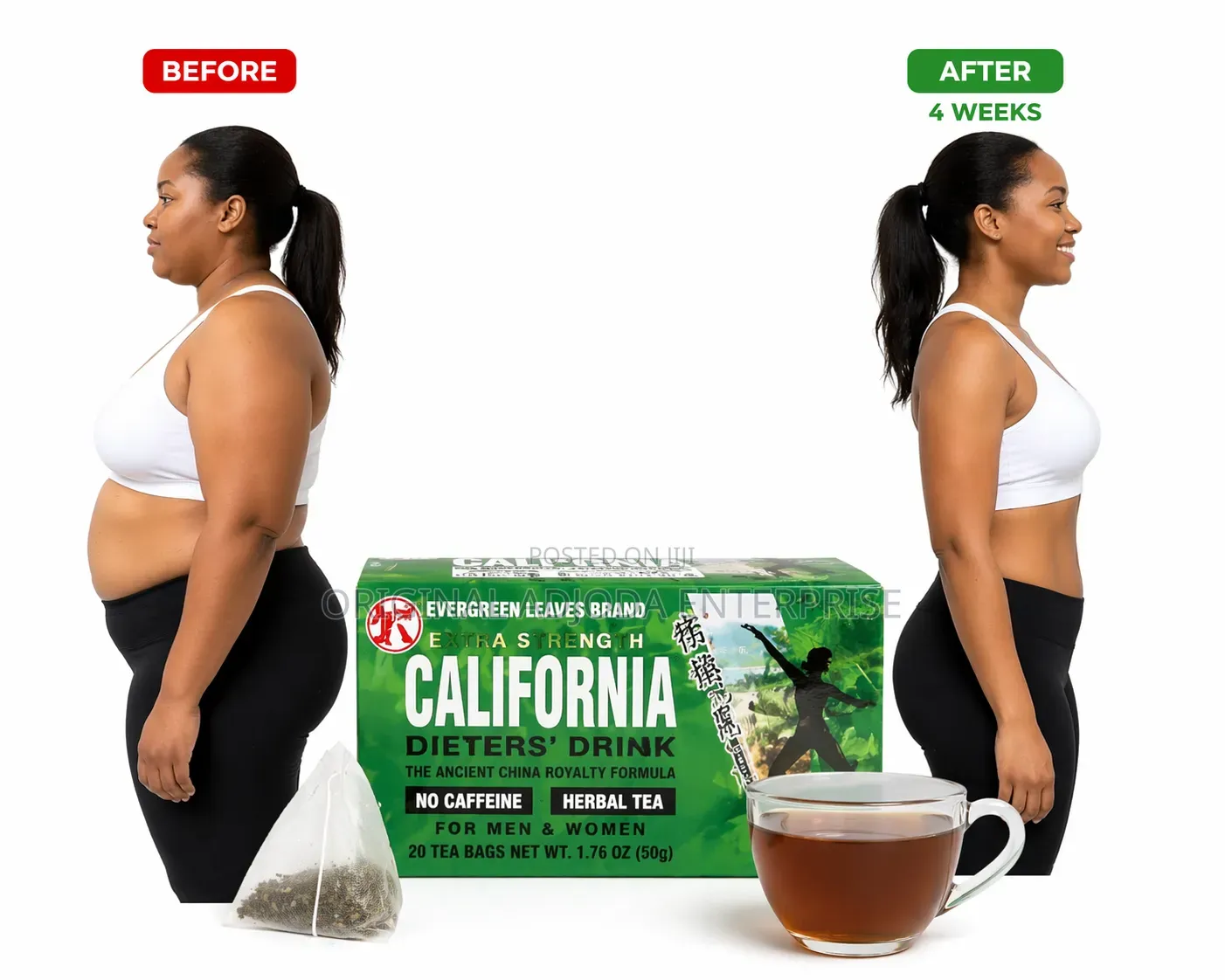 California Dieter’S Drink Herbal Tea (Weight Loss Detox Tea