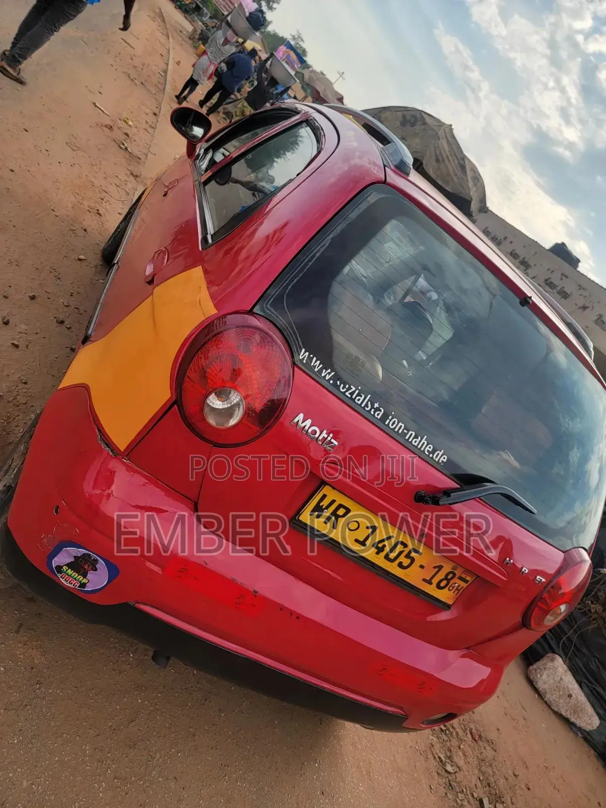 Chevrolet Matiz 2010 Red