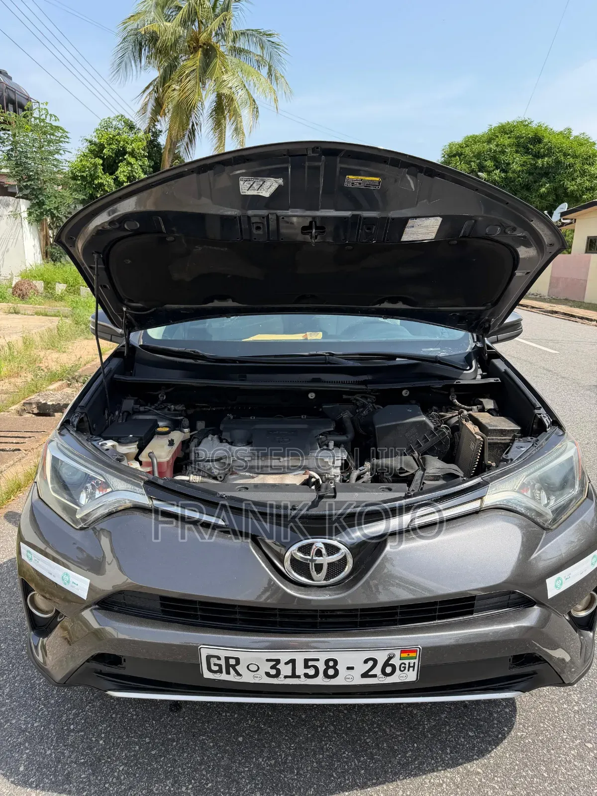 Toyota RAV4 XLE AWD (2.5L 4cyl 6A) 2016 Gray