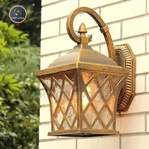 Spanish Outsid Wall Pillar Light