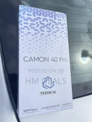 New Tecno Camon 40 256 GB Black
