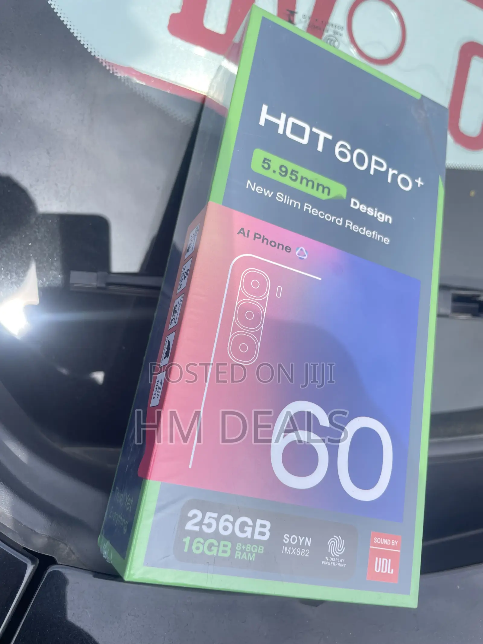 New Infinix Hot 60 Pro+ 256 GB Black