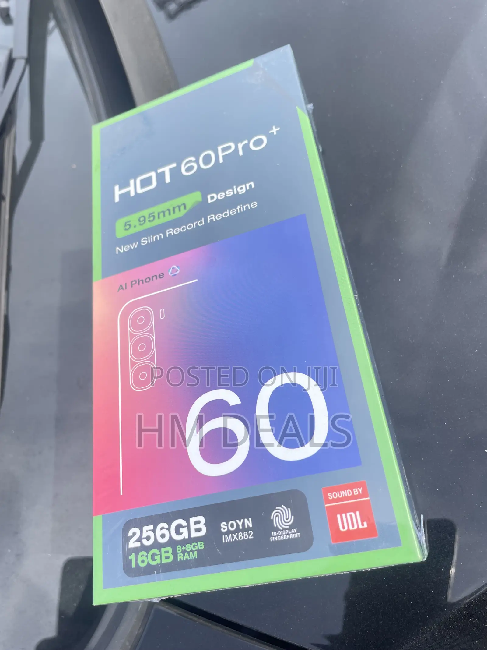 New Infinix Hot 60 Pro+ 256 GB Black