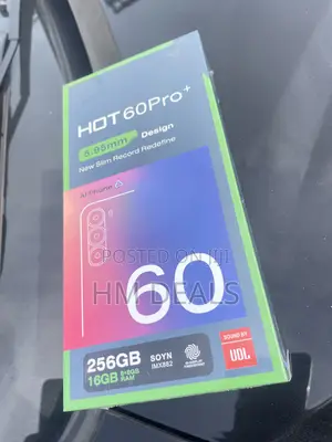 New Infinix Hot 60 Pro+ 256 GB Black