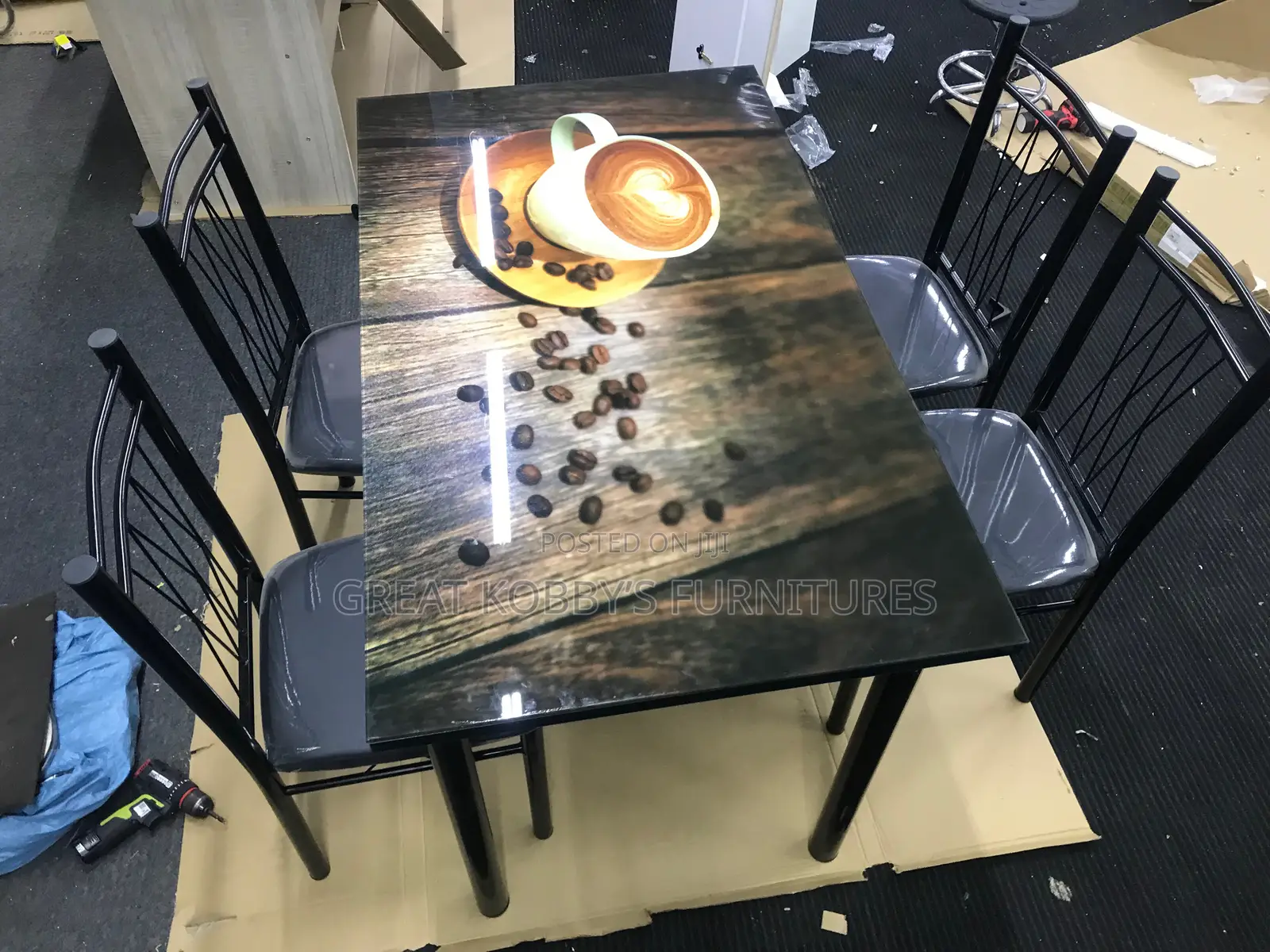 Modern Glass Dining Table