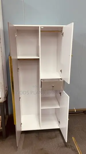 Two Doors Wooden Wardrobe