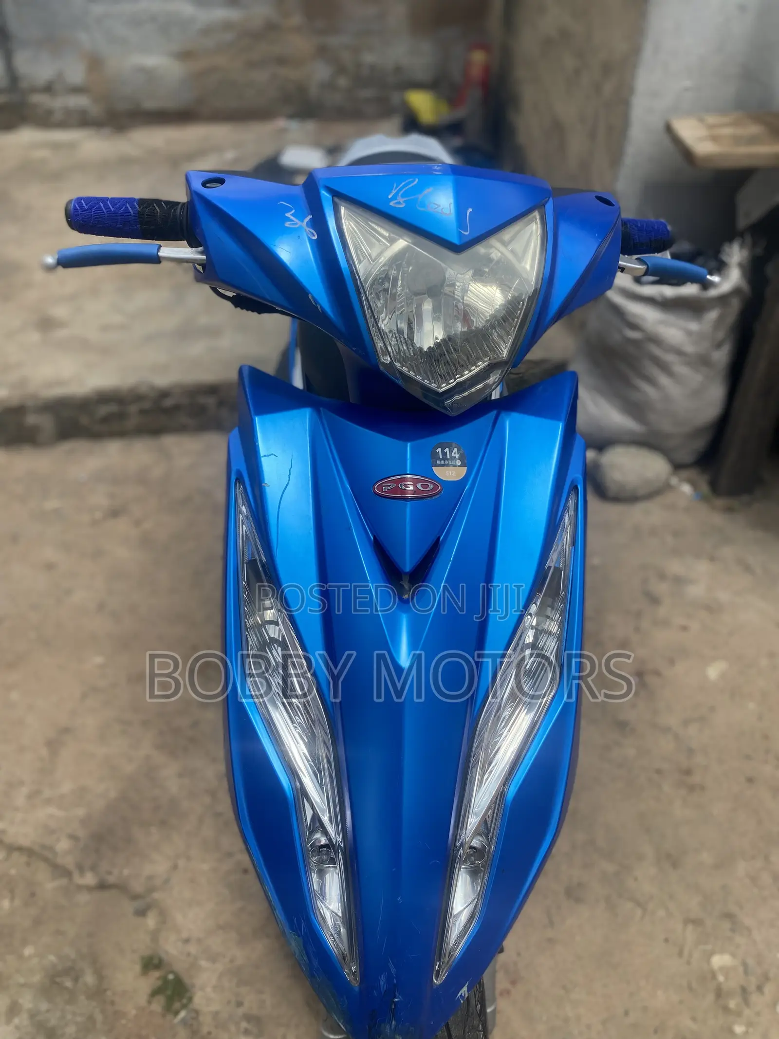 Motorcycle 2024 Blue