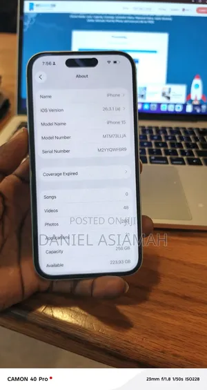 Apple iPhone 15 256 GB White