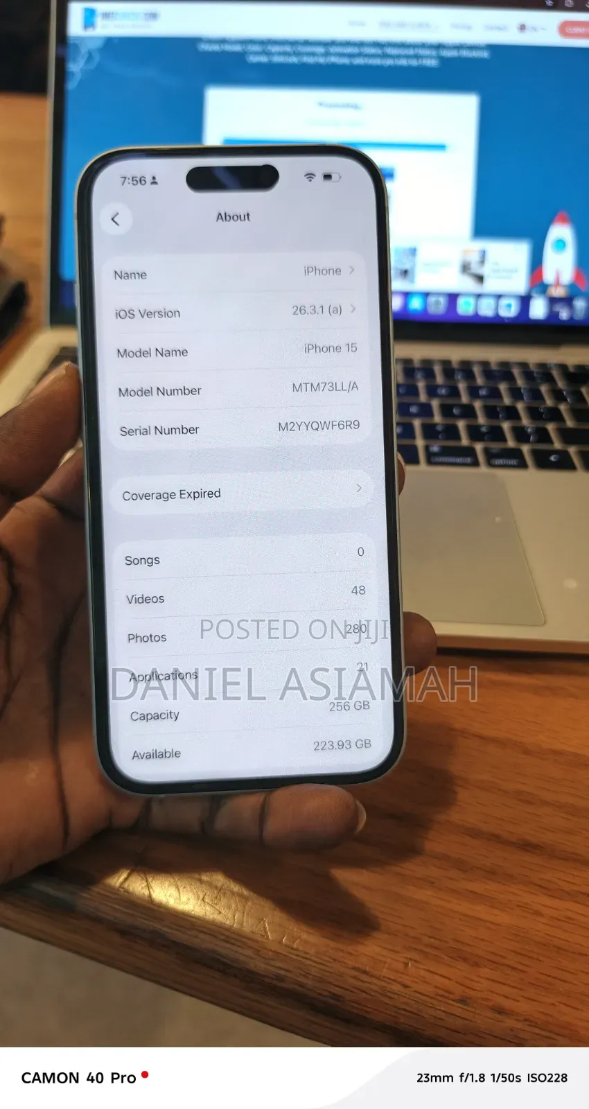 Apple iPhone 15 256 GB White